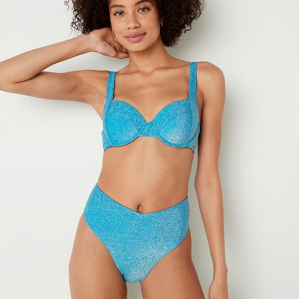 VS Sparkling Blue Bikini Set